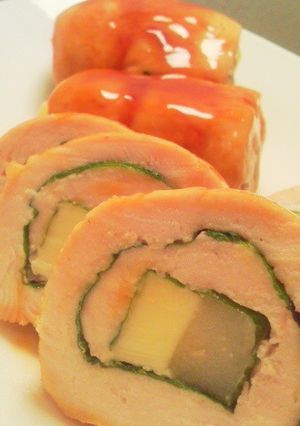 モチとチーズのチキンロール-レシピのメイン写真