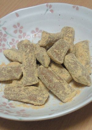 駄菓子屋さん風　きなこ棒.。.:*・゜-レシピのメイン写真