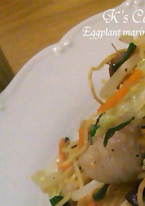なすの酢醤油漬け-レシピのメイン写真
