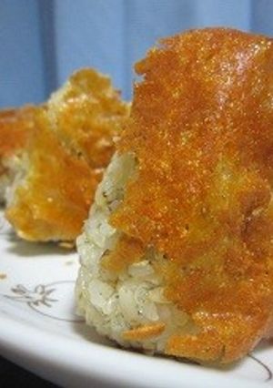 絶品！簡単すぎるチーズ焼きおにぎり。-レシピのメイン写真