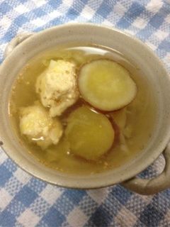 寿で!鶏だんごスープ-レシピのメイン写真