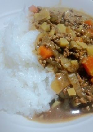 合い挽き肉のカレーライス-レシピのメイン写真