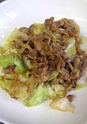 簡単でも本格的！ジンギスカン風☆野菜炒め-レシピのメイン写真