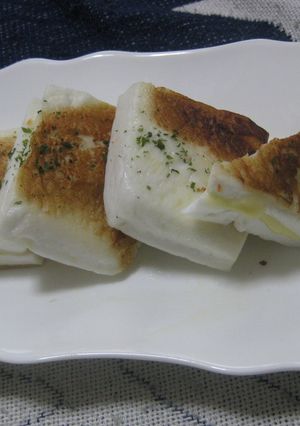 鮭チーズのはんぺん焼き-レシピのメイン写真