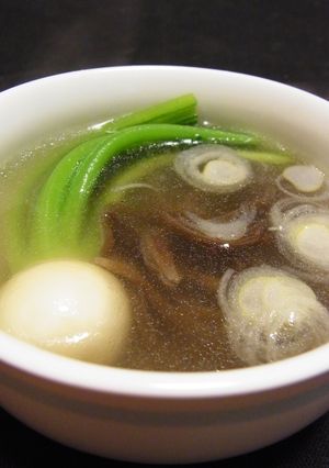 カブとキノコ（キクラゲ）のスープ-レシピのメイン写真