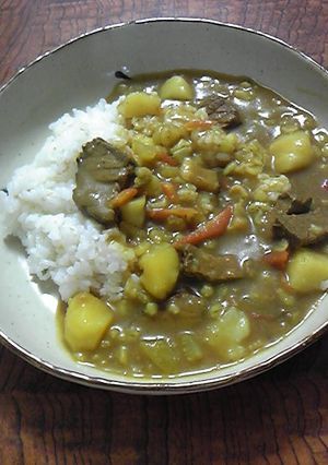 雑穀レシピ⑦我が家の残り福カレー-レシピのメイン写真