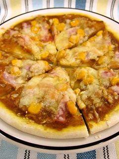 カレーピザ-レシピのメイン写真