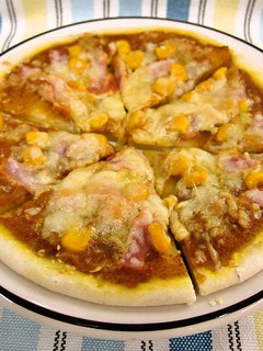 カレーピザ-レシピのメイン写真