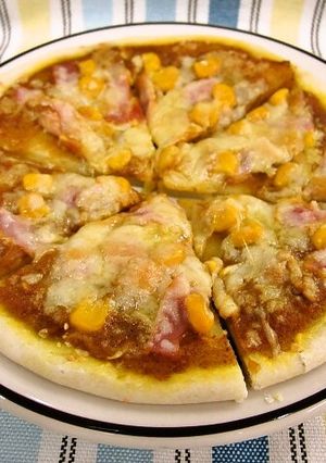 カレーピザ-レシピのメイン写真
