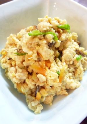 我が家の炒り豆腐（＊＾▽＾＊）-レシピのメイン写真