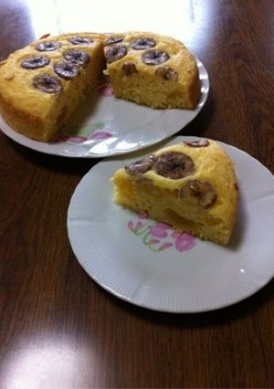 栗きんとんの残り物でリメイク 簡単ケーキ-レシピのメイン写真