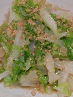 白菜のごまあえ~ナムル風~-レシピのメイン写真