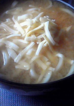 意外と合います♪チーズうどん-レシピのメイン写真