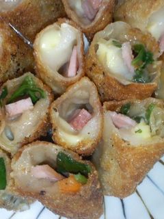 お餅春巻き-レシピのメイン写真