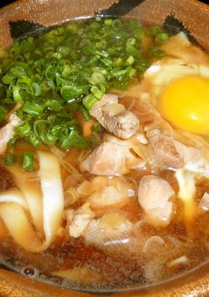 トップ10入り☆鶏の 親子うどん・そば☆-レシピのメイン写真