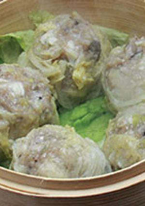★白だしで★白菜活用♪白菜シュウマイ-レシピのメイン写真