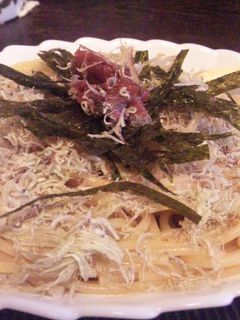楽チンじゃこ梅和風パスタ-レシピのメイン写真
