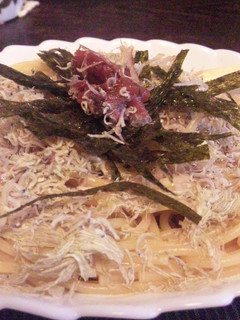 楽チンじゃこ梅和風パスタ-レシピのメイン写真