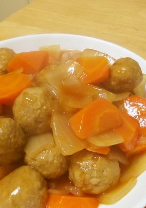 肉団子の酢豚風-レシピのメイン写真