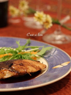 ぶりの照り焼き・赤ワインソース-レシピのメイン写真