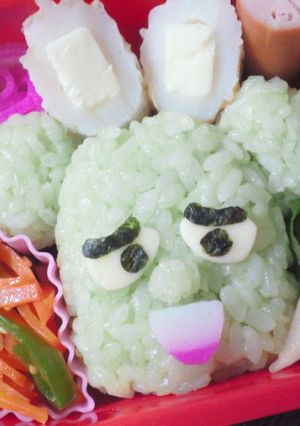 キャラ弁☆みいつけた！のサボさん☆-レシピのメイン写真