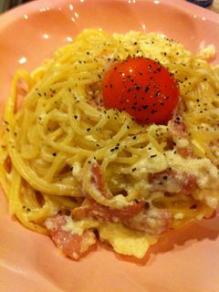 カルボナーラ-レシピのメイン写真