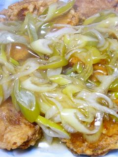鱈のから揚げ♪甘酢ねぎソース-レシピのメイン写真