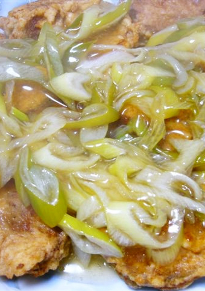 鱈のから揚げ♪甘酢ねぎソース-レシピのメイン写真