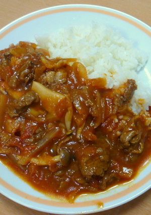 家にあるもので☆簡単ハヤシライス-レシピのメイン写真