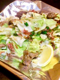 居酒屋&鉄板焼き屋の牛すじ塩キャベツ-レシピのメイン写真