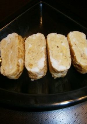 膨らむの～！？卵１個で厚焼き卵。②-レシピのメイン写真
