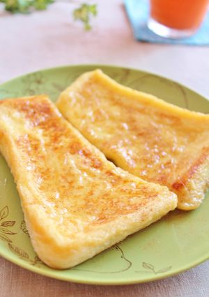 食べる人好みの甘みで♬フレンチトースト-レシピのメイン写真