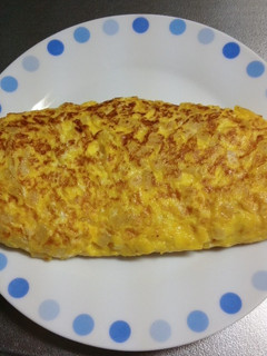 隠し味は焼き方?タマネギのオムレツ-レシピのメイン写真