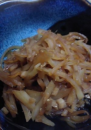 菊芋の佃煮-レシピのメイン写真