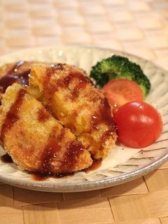 かぼちゃコロッケ-レシピのメイン写真