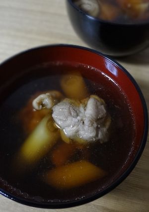 寒い日に☆鶏ねぎ生姜の体ぽかぽかスープ-レシピのメイン写真