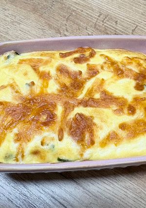 豆腐と卵のふわふわチーズ焼き-レシピのメイン写真