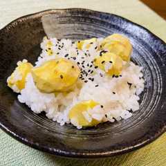 รูปของ 秋満載〜ふっくら栗ご飯