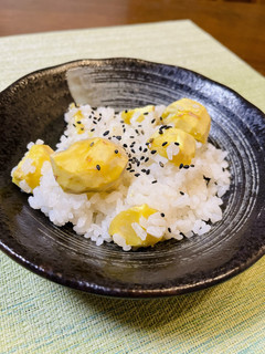 秋満載〜ふっくら栗ご飯-レシピのメイン写真