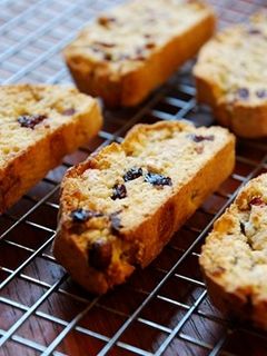 ホワイトチョコ&クランベリービスコッティ-レシピのメイン写真