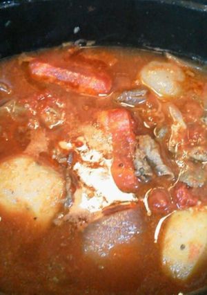 トマト肉じゃが-レシピのメイン写真