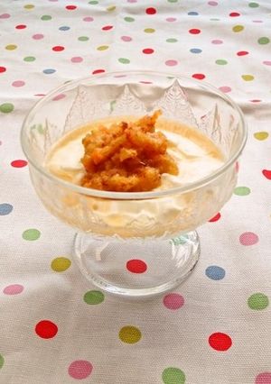 すりりんご＆にんじんヨーグルト-レシピのメイン写真