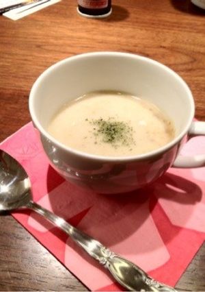 下仁田ネギとトウの芋のポタージュ-レシピのメイン写真