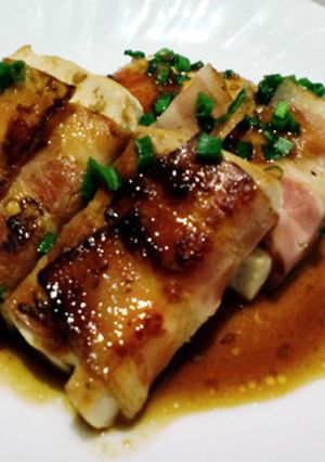 お豆腐のベーコン巻きステーキ-レシピのメイン写真
