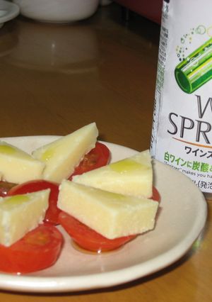 ゴーダチーズのカプレーゼ-レシピのメイン写真
