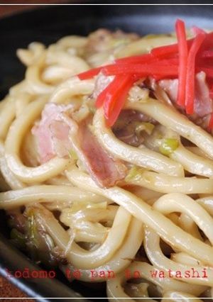 子供喜ぶマヨ焼きうどん-レシピのメイン写真