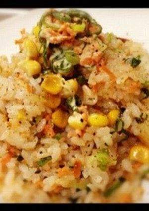 ⁂妻も完食⁂鮭コーンバター炒飯-レシピのメイン写真