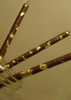 金箔でデコポッキー-レシピのメイン写真