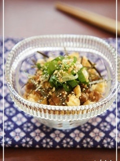 天かすわさび納豆-レシピのメイン写真