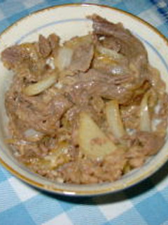 手抜き豚丼-レシピのメイン写真